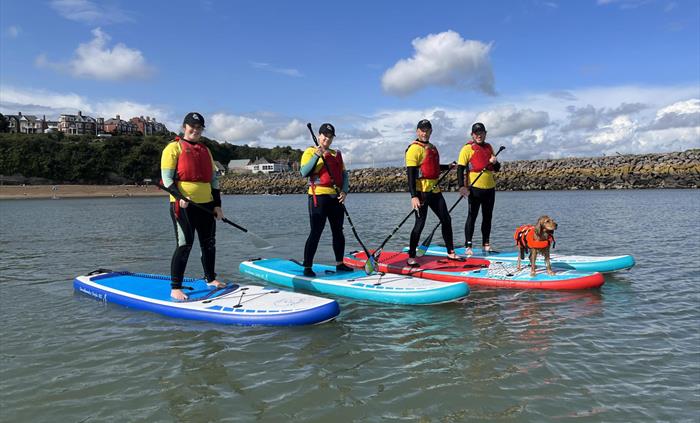 Bespoke SUP fun with your dog.